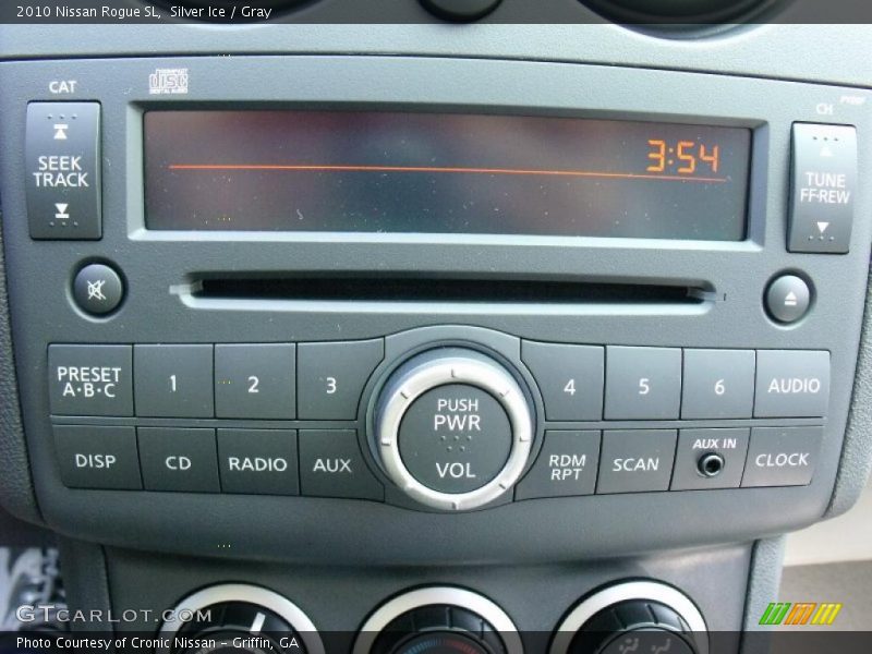 Silver Ice / Gray 2010 Nissan Rogue SL