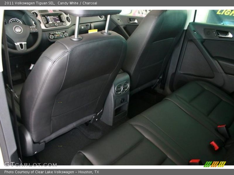 Candy White / Charcoal 2011 Volkswagen Tiguan SEL