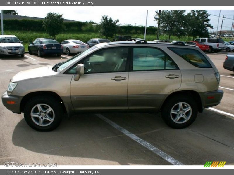 Burnished Gold Metallic / Ivory 2002 Lexus RX 300