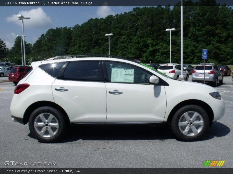 Glacier White Pearl / Beige 2010 Nissan Murano SL