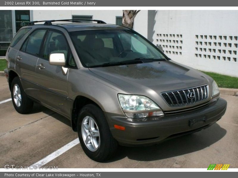 Burnished Gold Metallic / Ivory 2002 Lexus RX 300