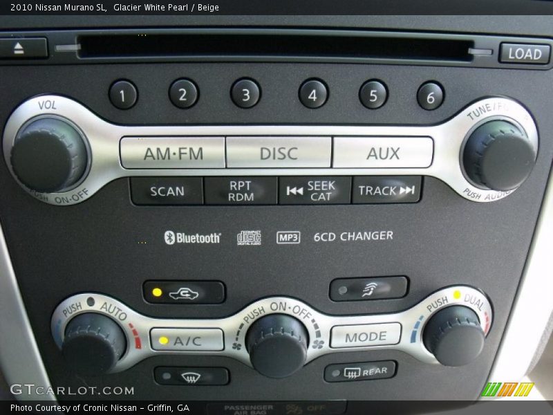 Glacier White Pearl / Beige 2010 Nissan Murano SL