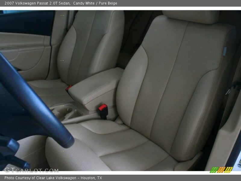 Candy White / Pure Beige 2007 Volkswagen Passat 2.0T Sedan