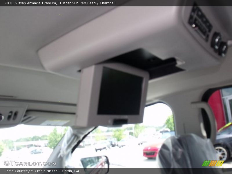 Tuscan Sun Red Pearl / Charcoal 2010 Nissan Armada Titanium