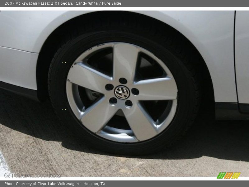 Candy White / Pure Beige 2007 Volkswagen Passat 2.0T Sedan