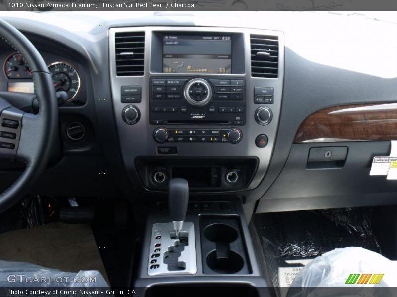 Tuscan Sun Red Pearl / Charcoal 2010 Nissan Armada Titanium