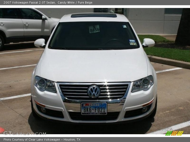 Candy White / Pure Beige 2007 Volkswagen Passat 2.0T Sedan