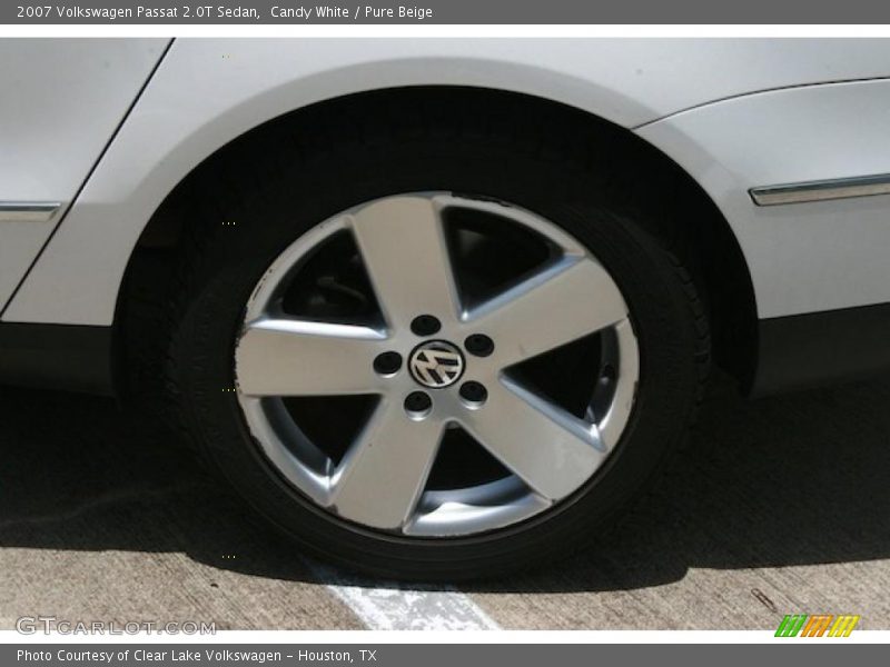 Candy White / Pure Beige 2007 Volkswagen Passat 2.0T Sedan