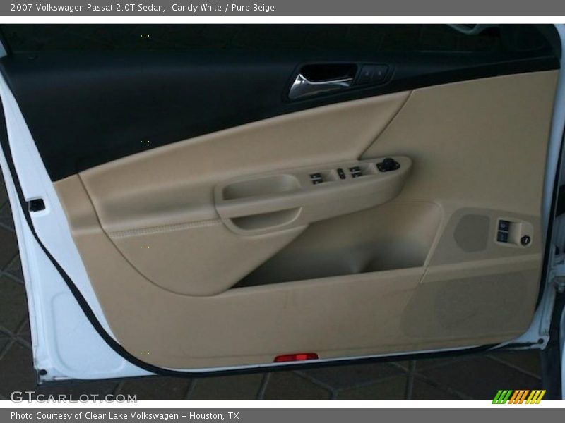 Candy White / Pure Beige 2007 Volkswagen Passat 2.0T Sedan