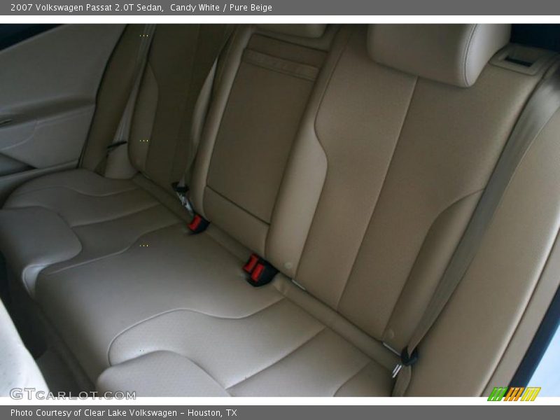 Candy White / Pure Beige 2007 Volkswagen Passat 2.0T Sedan