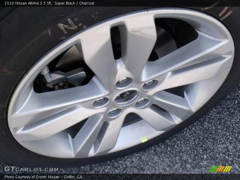 Super Black / Charcoal 2010 Nissan Altima 3.5 SR
