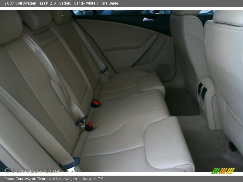 Candy White / Pure Beige 2007 Volkswagen Passat 2.0T Sedan