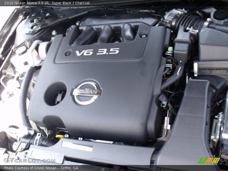 Super Black / Charcoal 2010 Nissan Altima 3.5 SR