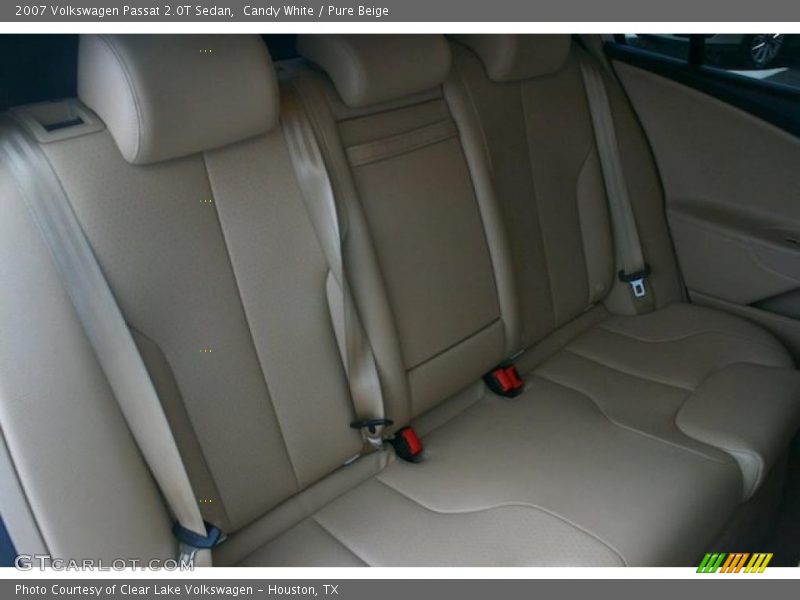 Candy White / Pure Beige 2007 Volkswagen Passat 2.0T Sedan