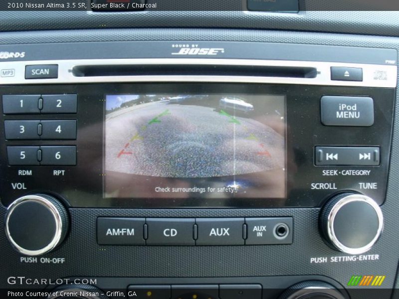 Super Black / Charcoal 2010 Nissan Altima 3.5 SR