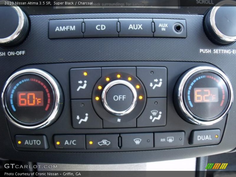 Super Black / Charcoal 2010 Nissan Altima 3.5 SR