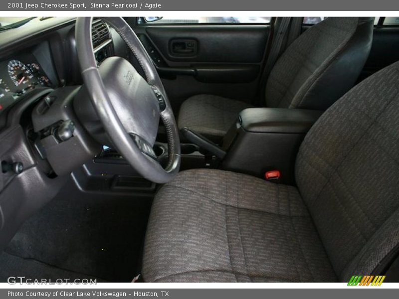Sienna Pearlcoat / Agate 2001 Jeep Cherokee Sport