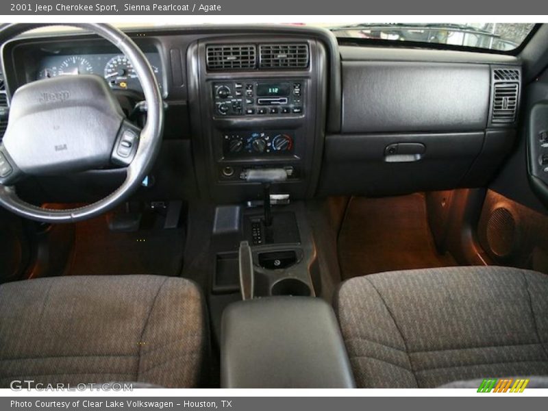 Sienna Pearlcoat / Agate 2001 Jeep Cherokee Sport