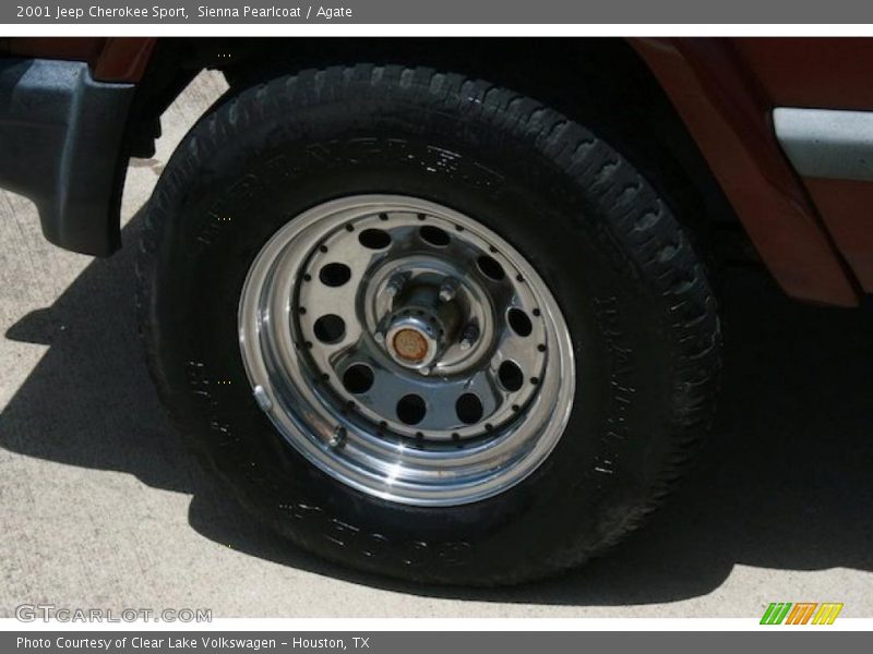 Sienna Pearlcoat / Agate 2001 Jeep Cherokee Sport