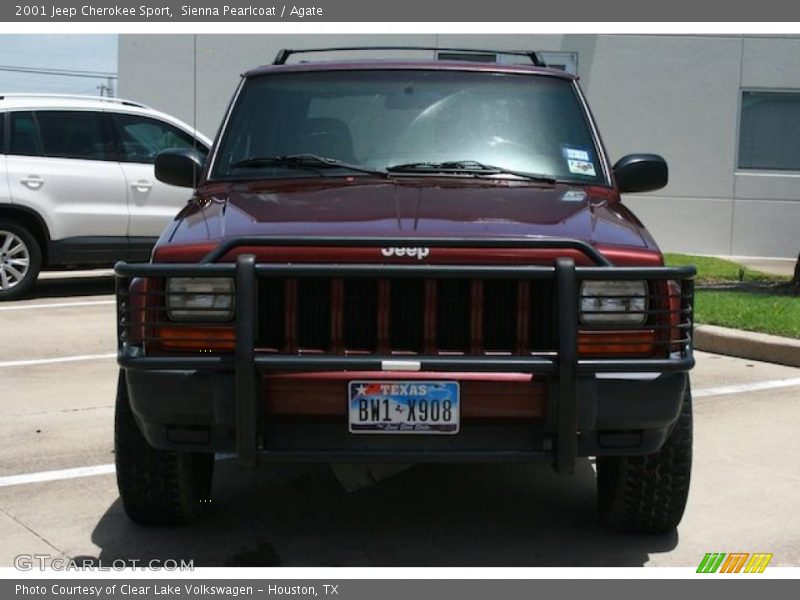 Sienna Pearlcoat / Agate 2001 Jeep Cherokee Sport