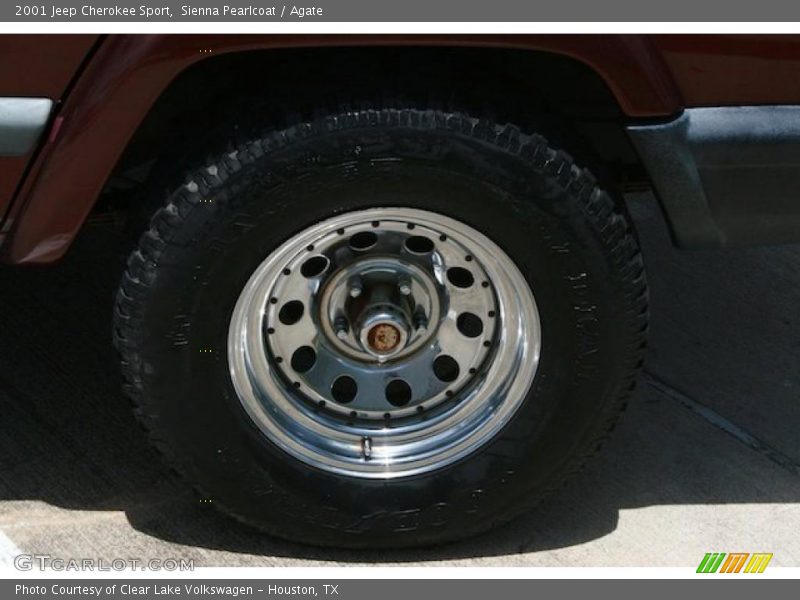 Sienna Pearlcoat / Agate 2001 Jeep Cherokee Sport