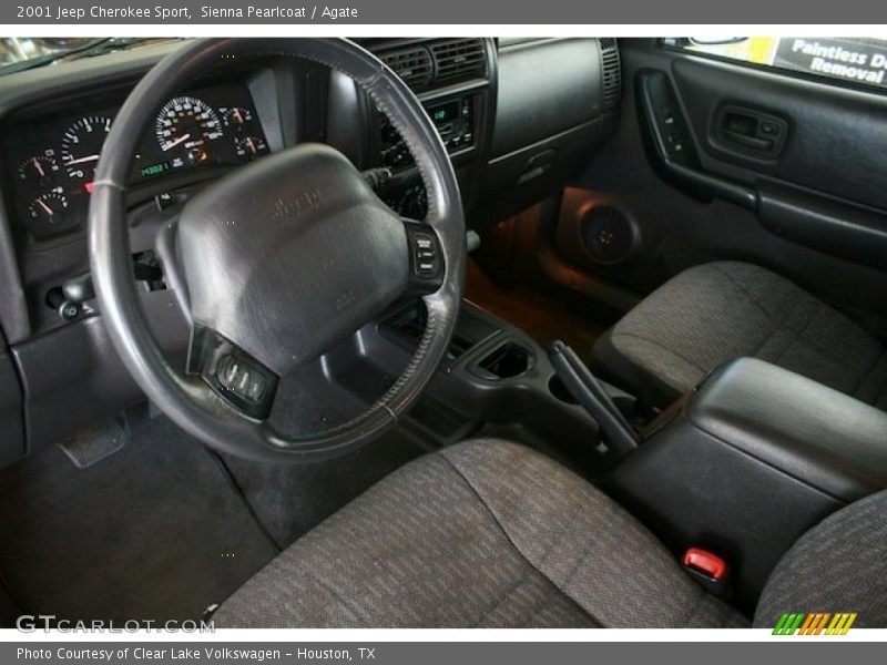 Sienna Pearlcoat / Agate 2001 Jeep Cherokee Sport