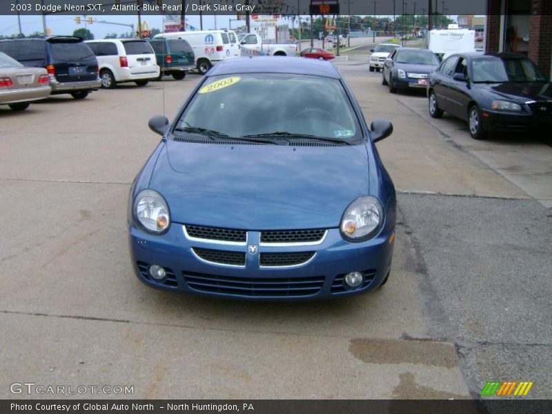 Atlantic Blue Pearl / Dark Slate Gray 2003 Dodge Neon SXT