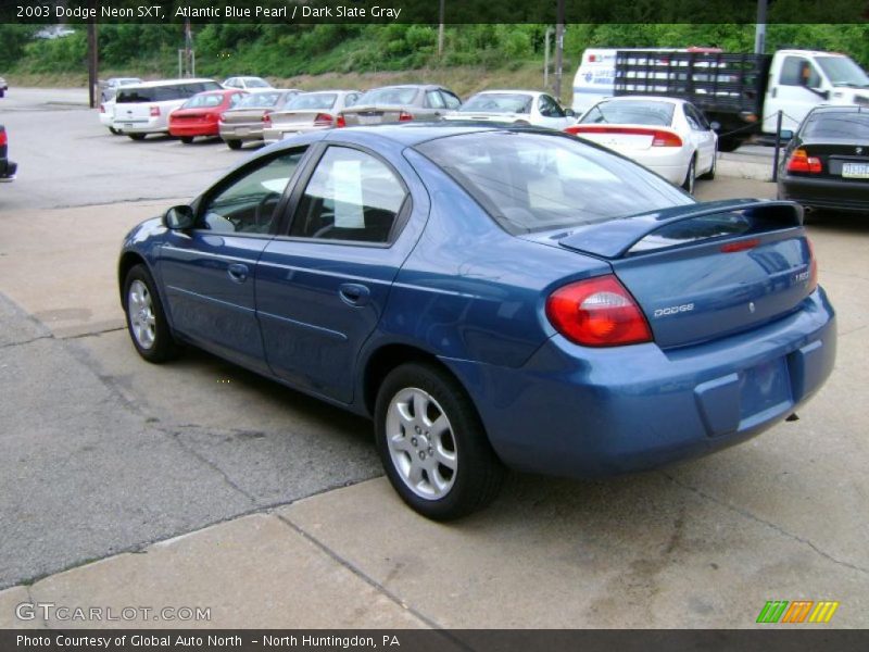 Atlantic Blue Pearl / Dark Slate Gray 2003 Dodge Neon SXT