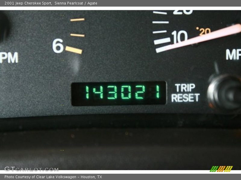 Sienna Pearlcoat / Agate 2001 Jeep Cherokee Sport