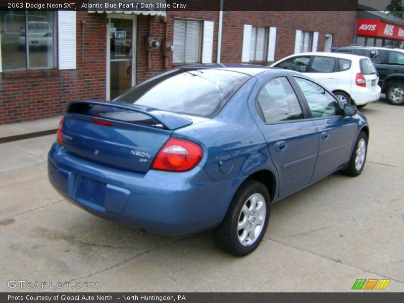 Atlantic Blue Pearl / Dark Slate Gray 2003 Dodge Neon SXT