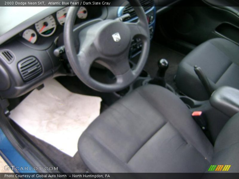 Atlantic Blue Pearl / Dark Slate Gray 2003 Dodge Neon SXT