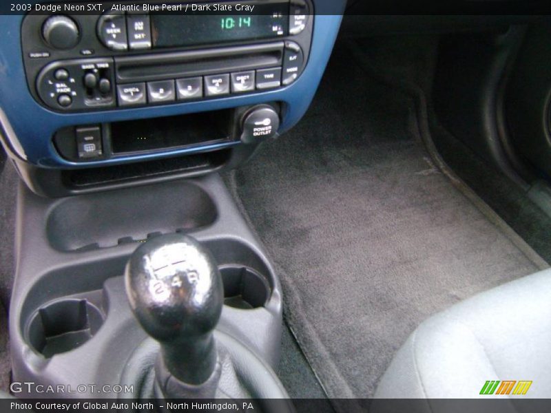 Atlantic Blue Pearl / Dark Slate Gray 2003 Dodge Neon SXT