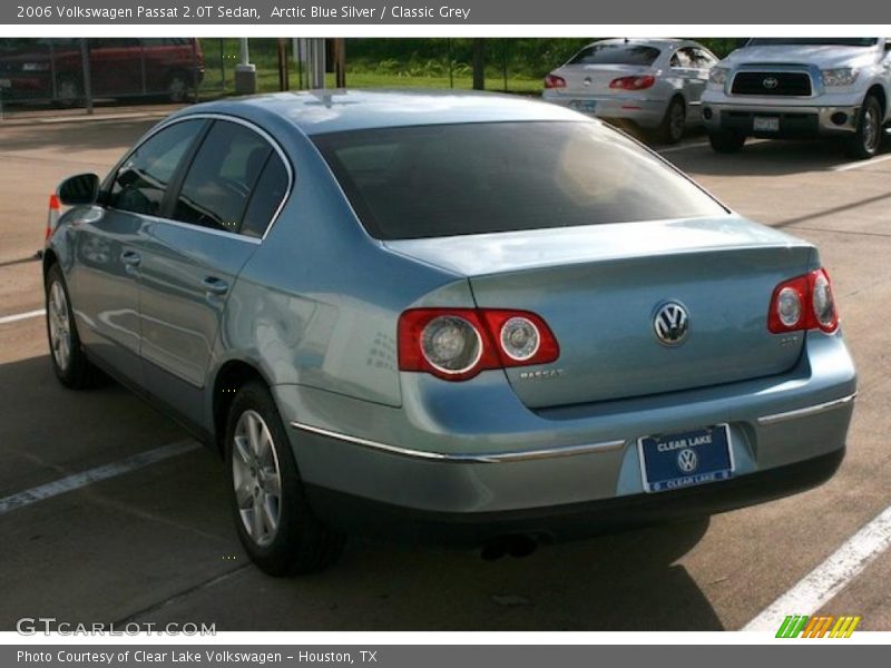 Arctic Blue Silver / Classic Grey 2006 Volkswagen Passat 2.0T Sedan