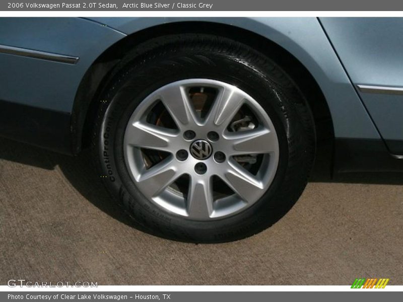 Arctic Blue Silver / Classic Grey 2006 Volkswagen Passat 2.0T Sedan