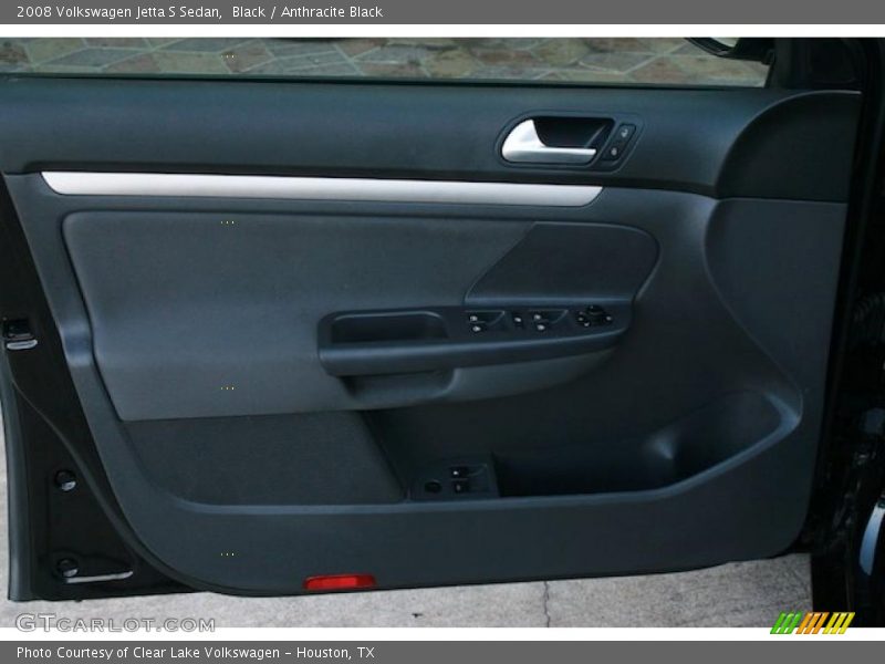 Black / Anthracite Black 2008 Volkswagen Jetta S Sedan