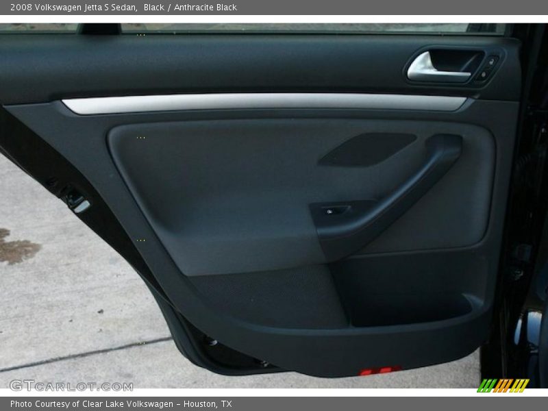 Black / Anthracite Black 2008 Volkswagen Jetta S Sedan
