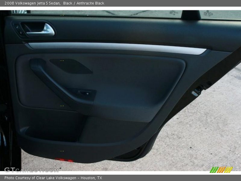 Black / Anthracite Black 2008 Volkswagen Jetta S Sedan