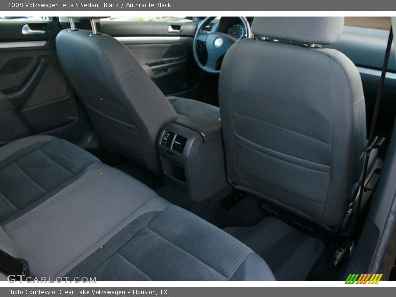 Black / Anthracite Black 2008 Volkswagen Jetta S Sedan