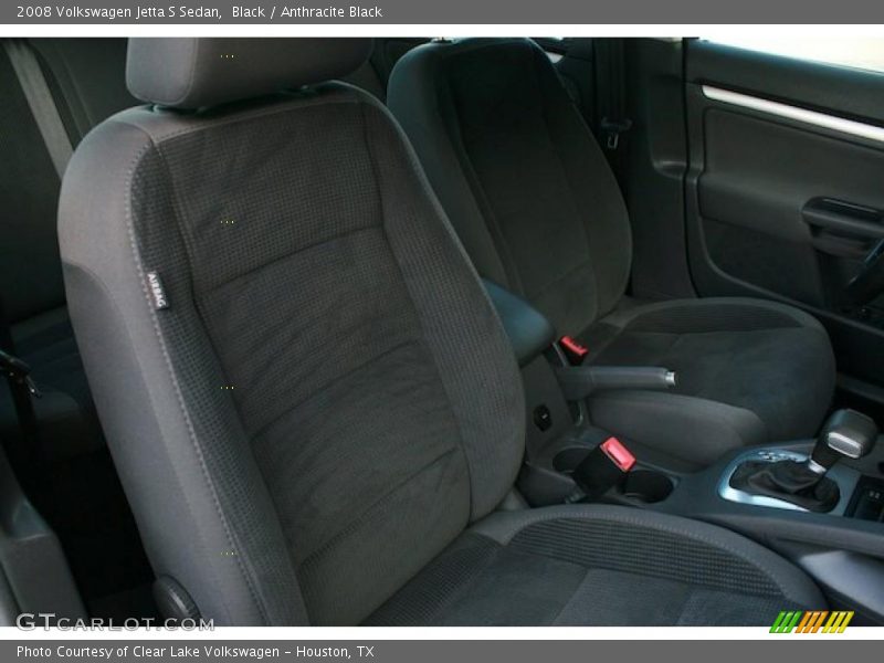 Black / Anthracite Black 2008 Volkswagen Jetta S Sedan