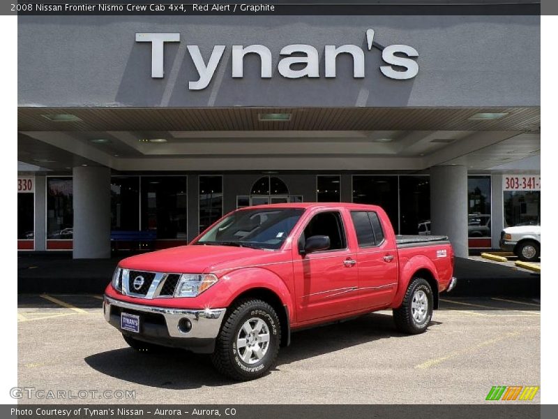 Red Alert / Graphite 2008 Nissan Frontier Nismo Crew Cab 4x4