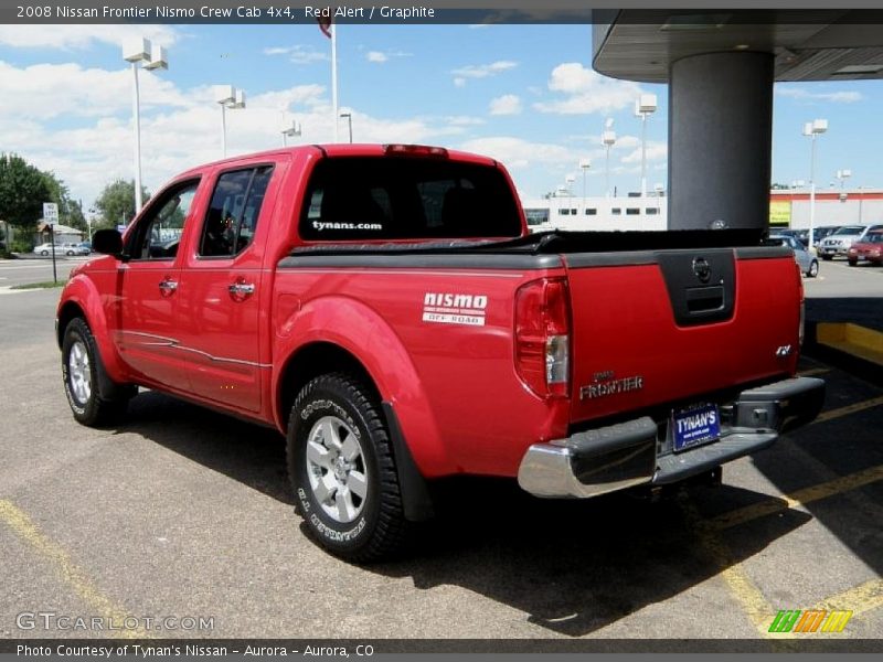 Red Alert / Graphite 2008 Nissan Frontier Nismo Crew Cab 4x4