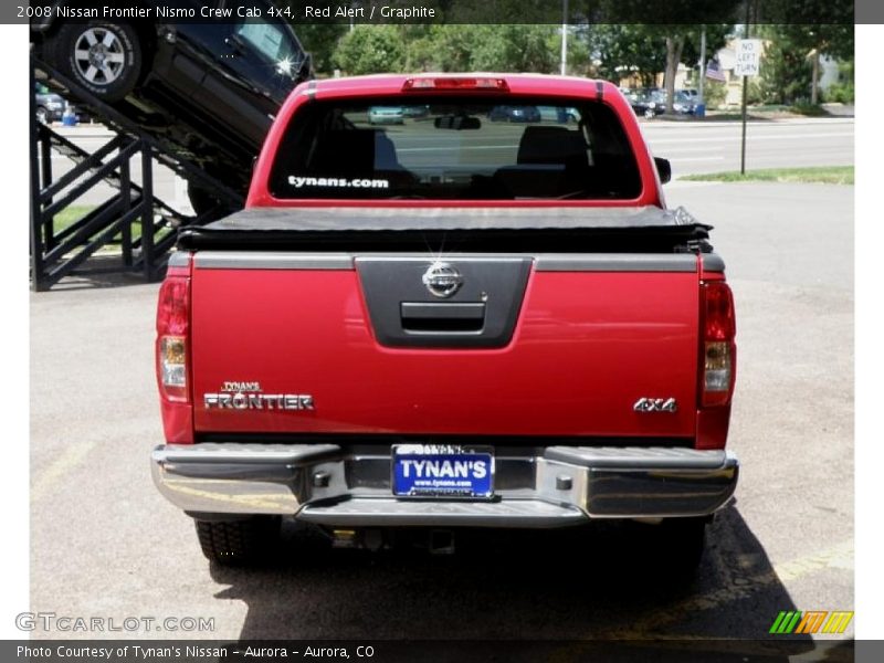 Red Alert / Graphite 2008 Nissan Frontier Nismo Crew Cab 4x4