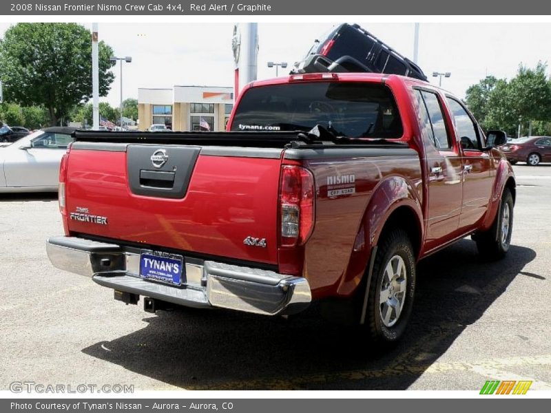 Red Alert / Graphite 2008 Nissan Frontier Nismo Crew Cab 4x4