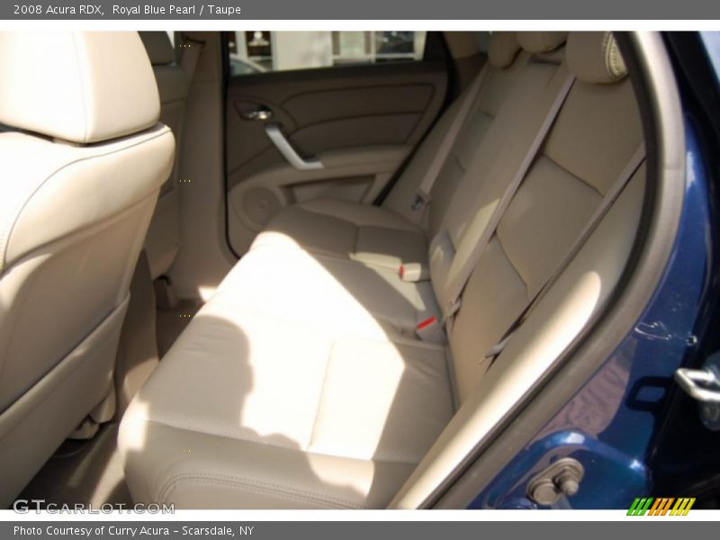 Royal Blue Pearl / Taupe 2008 Acura RDX
