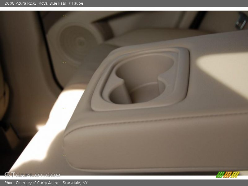 Royal Blue Pearl / Taupe 2008 Acura RDX