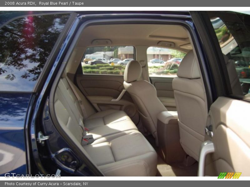 Royal Blue Pearl / Taupe 2008 Acura RDX