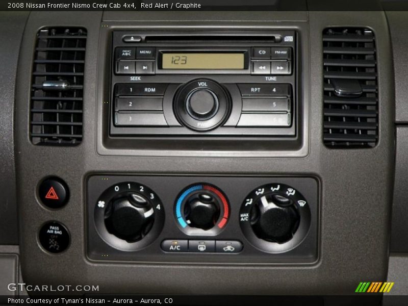 Red Alert / Graphite 2008 Nissan Frontier Nismo Crew Cab 4x4