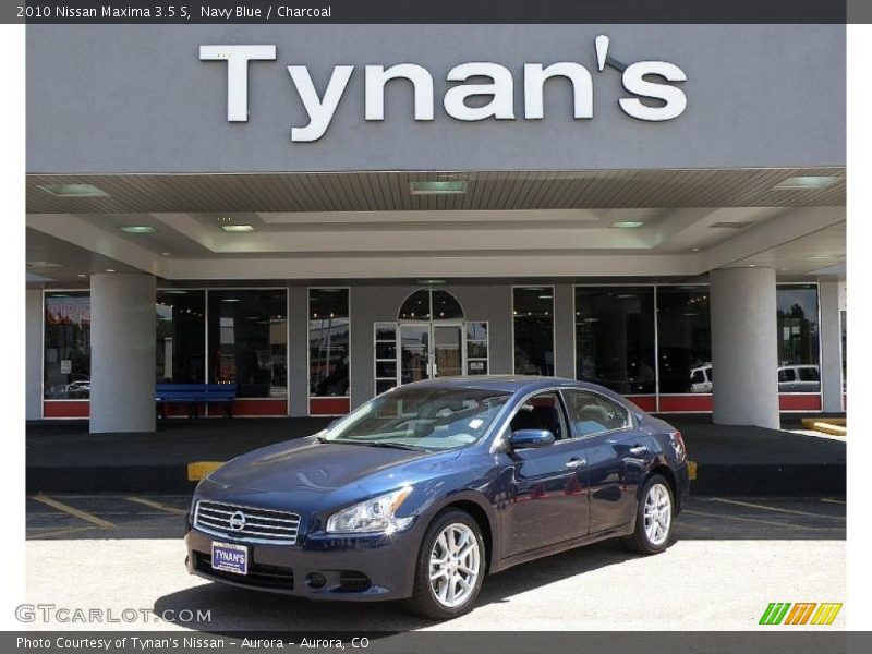 Navy Blue / Charcoal 2010 Nissan Maxima 3.5 S