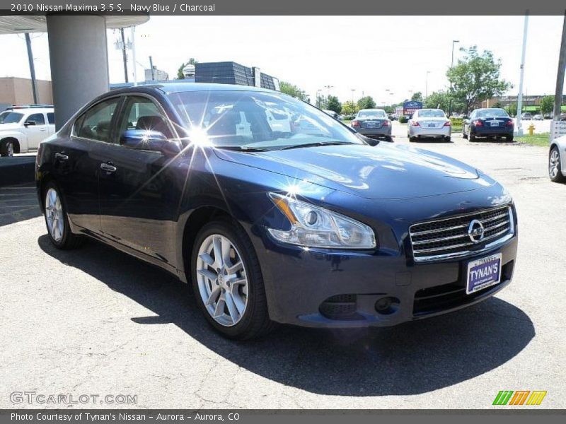 Navy Blue / Charcoal 2010 Nissan Maxima 3.5 S