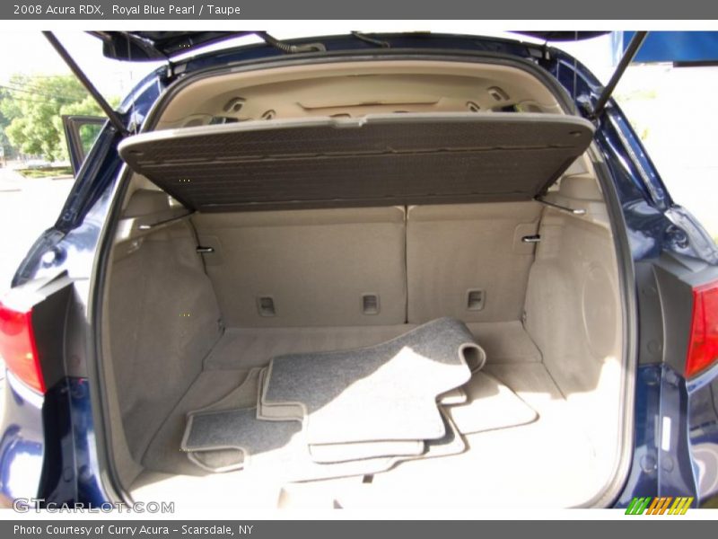 Royal Blue Pearl / Taupe 2008 Acura RDX